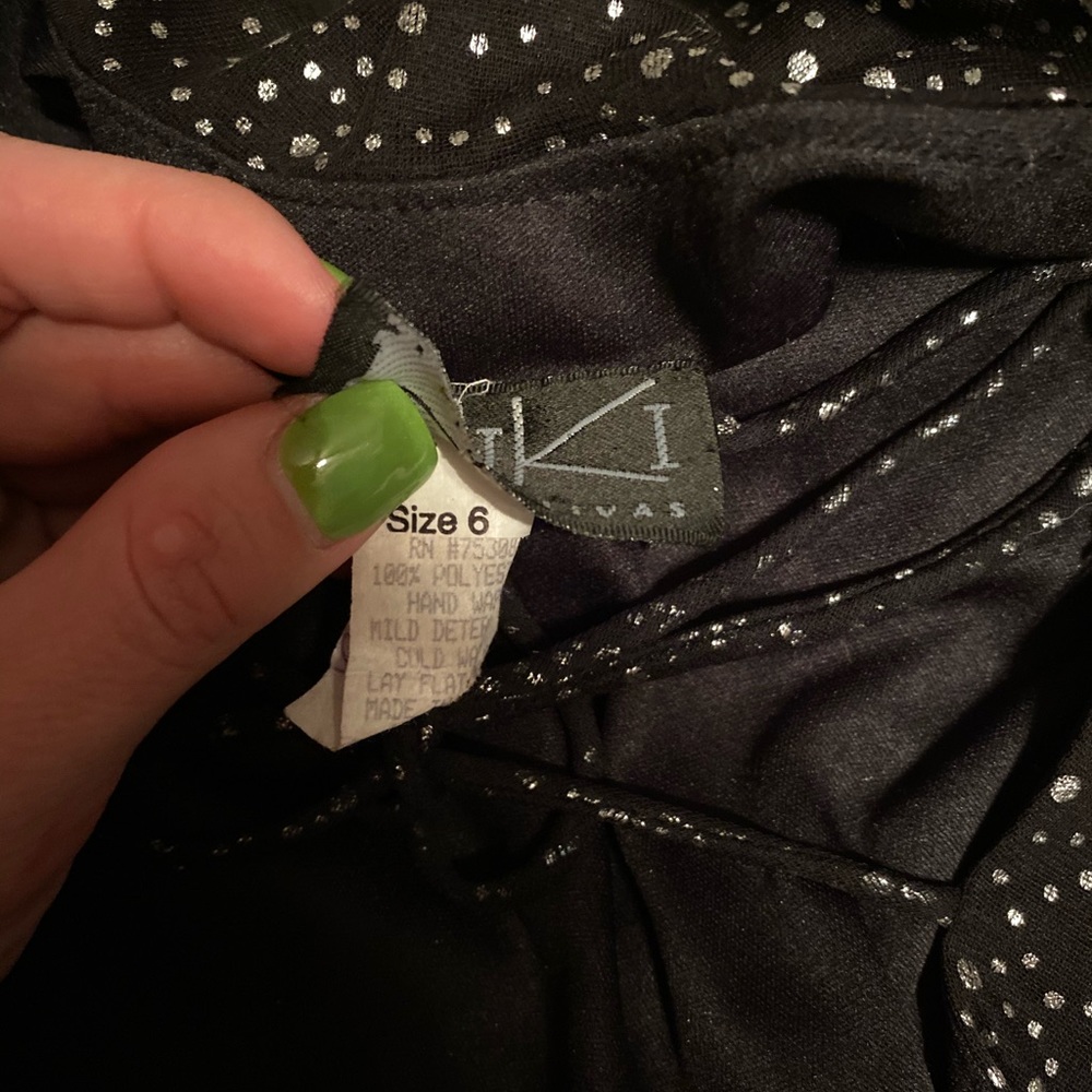 vintage open back maxi dress - Picture 7 of 10